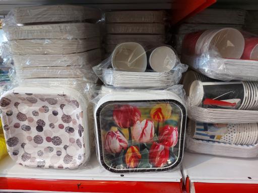 عکس پلاستیک و ظروف یکبار مصرف سادات طباطبایی