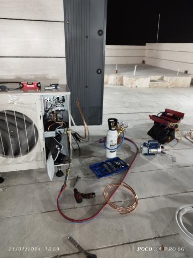 عکس خدمات فنی کولر لیان دما