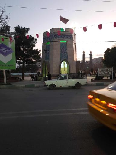 عکس مقبره شهدای گمنام مشکین دشت