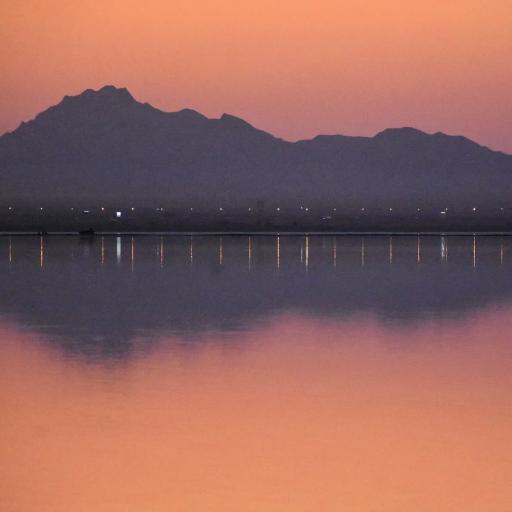 عکس دریاچه نمک حوض سلطان قم