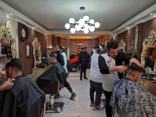 عکس آموزشگاه پیرایش مردانه هنر مو تبریز 
