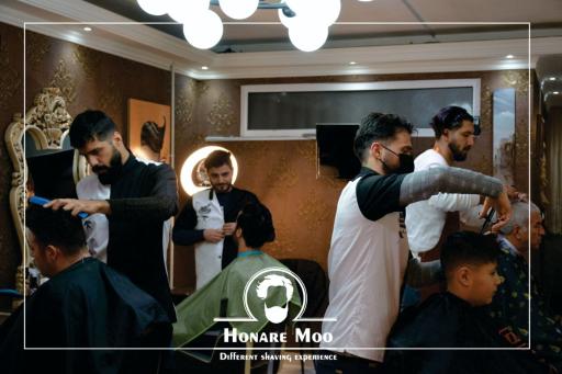 عکس آموزشگاه پیرایش مردانه هنر مو تبریز 