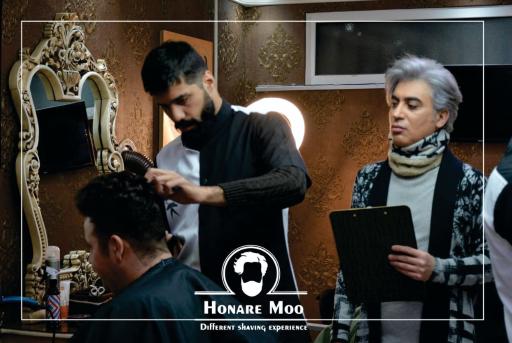 عکس آموزشگاه پیرایش مردانه هنر مو تبریز 