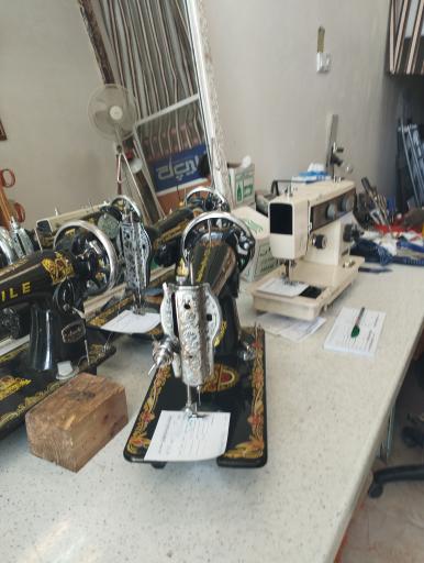 عکس تعمیرات چرخ خیاطی سعادت پور