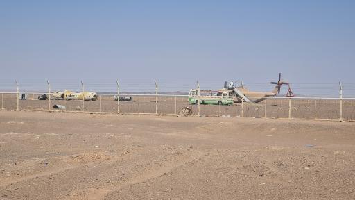 عکس محل واقعه عملیات طبس (پنجه عقاب امریکا)