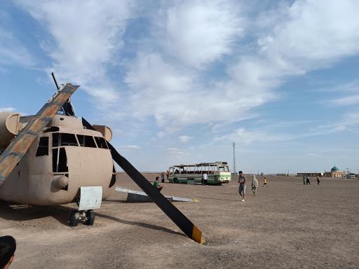 عکس محل واقعه عملیات طبس (پنجه عقاب امریکا)