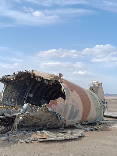 عکس محل واقعه عملیات طبس (پنجه عقاب امریکا)