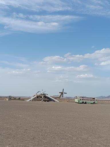 عکس محل واقعه عملیات طبس (پنجه عقاب امریکا)