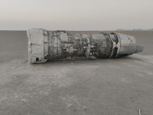 عکس محل واقعه عملیات طبس (پنجه عقاب امریکا)