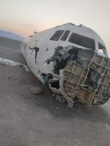 عکس محل واقعه عملیات طبس (پنجه عقاب امریکا)