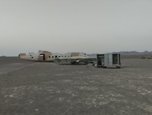 عکس محل واقعه عملیات طبس (پنجه عقاب امریکا)