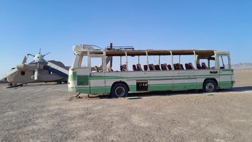 عکس محل واقعه عملیات طبس (پنجه عقاب امریکا)