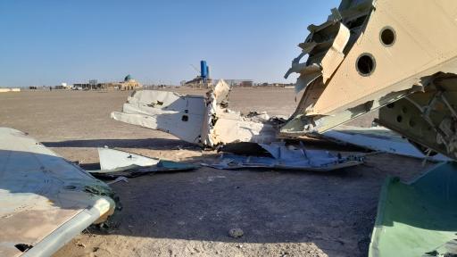 عکس محل واقعه عملیات طبس (پنجه عقاب امریکا)