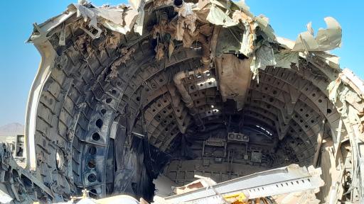 عکس محل واقعه عملیات طبس (پنجه عقاب امریکا)