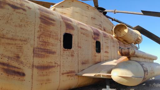 عکس محل واقعه عملیات طبس (پنجه عقاب امریکا)