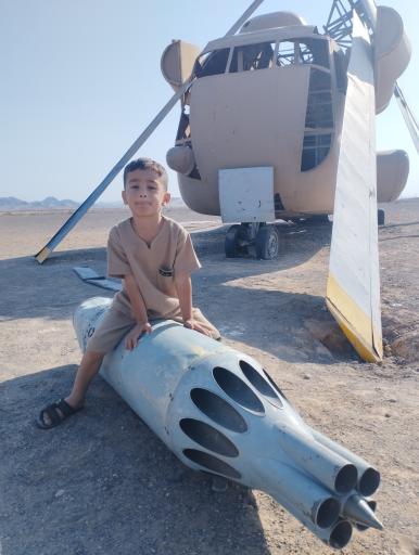 عکس محل واقعه عملیات طبس (پنجه عقاب امریکا)