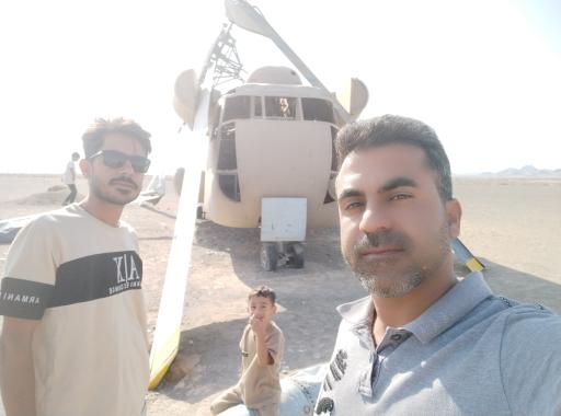 عکس محل واقعه عملیات طبس (پنجه عقاب امریکا)