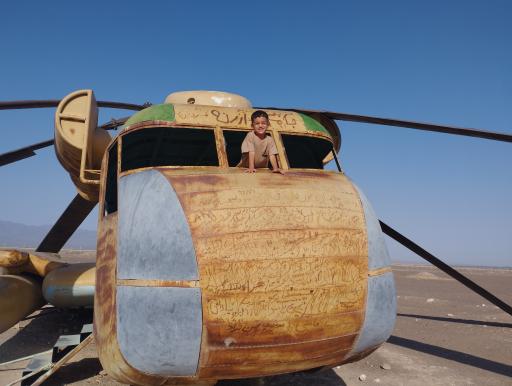 عکس محل واقعه عملیات طبس (پنجه عقاب امریکا)