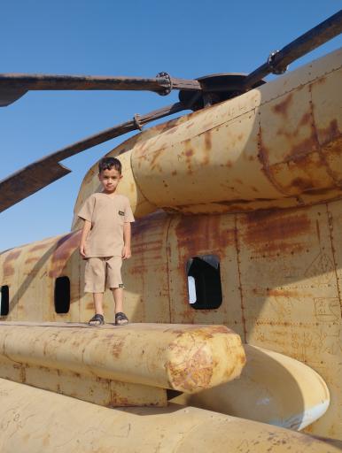 عکس محل واقعه عملیات طبس (پنجه عقاب امریکا)