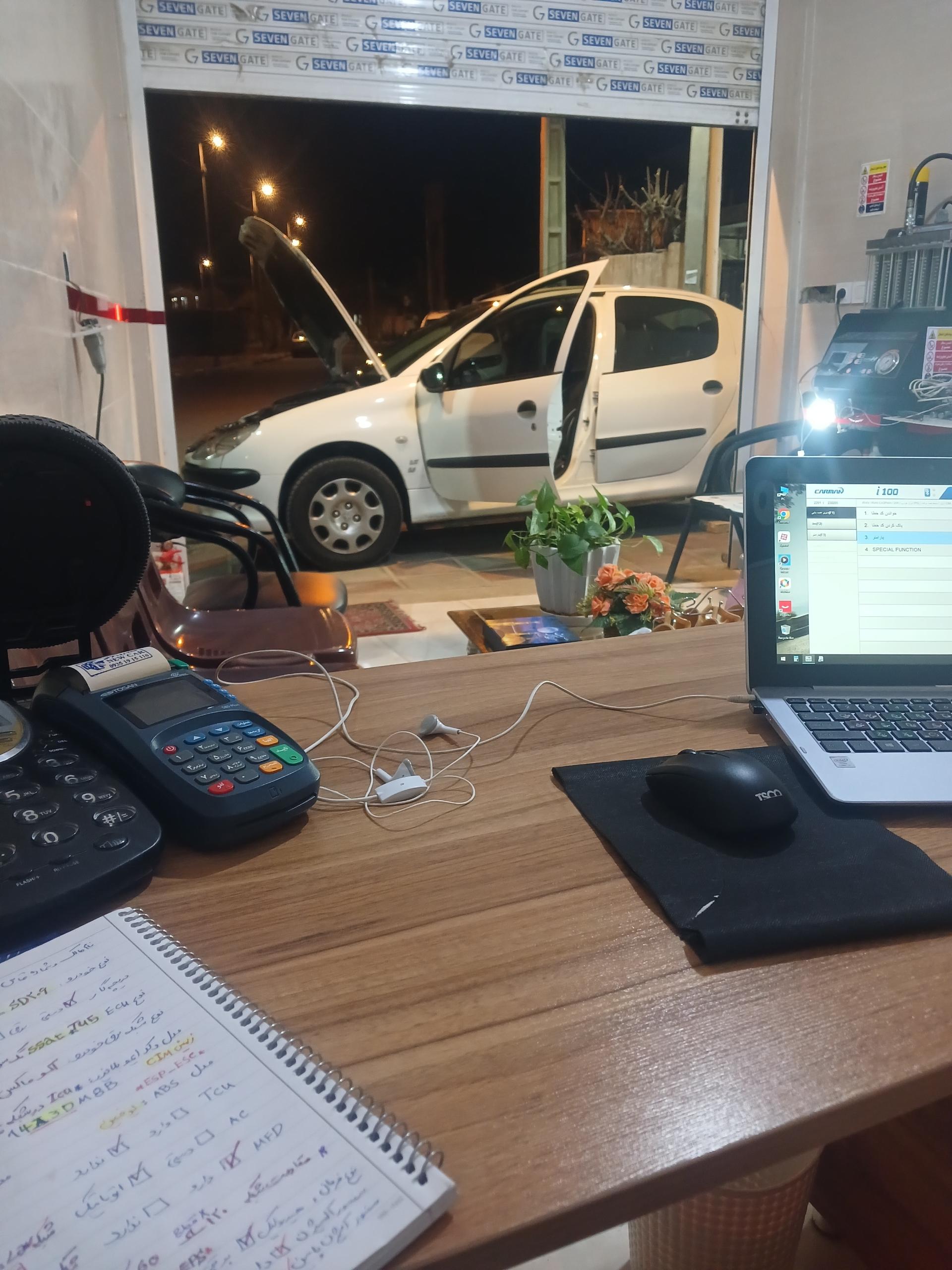 عکس برق و انژکتور نوین خودرو