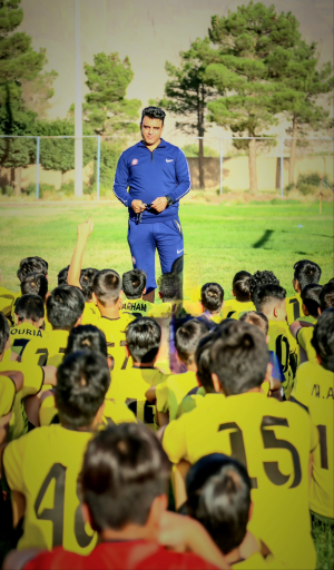 عکس مدرسه فوتبال شهید همت