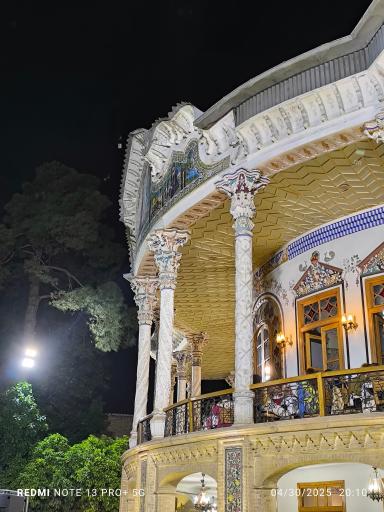 عکس باغ و عمارت شاپوری