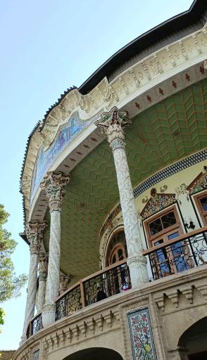 عکس باغ و عمارت شاپوری