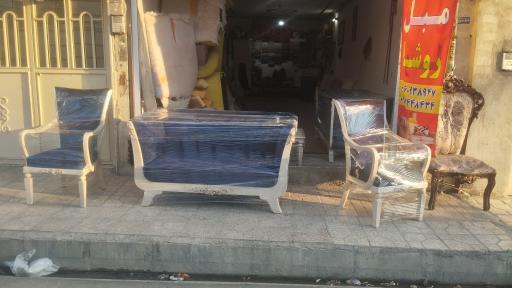 عکس تعمیرات مبل روشا