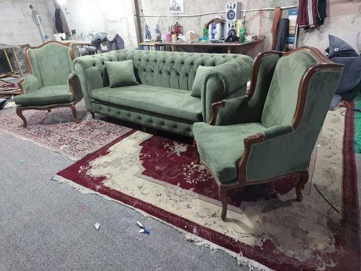 عکس تعمیرات مبل روشا