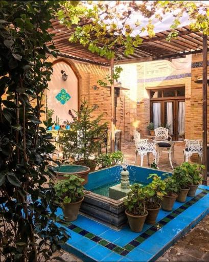 عکس اصفهان باغ همایون