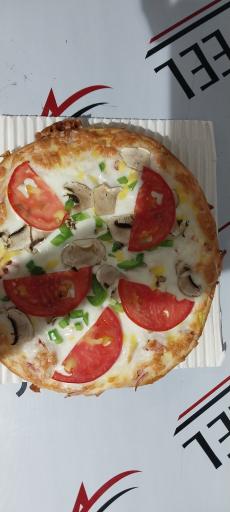 عکس پیتزا ساندویچ تک‌ برگر