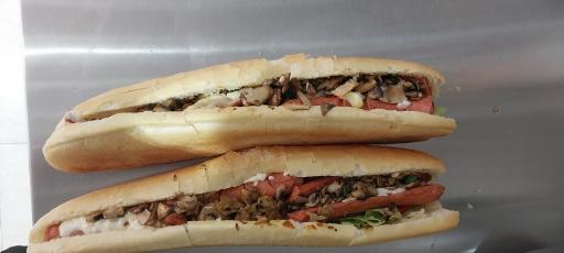 عکس پیتزا ساندویچ تک‌ برگر