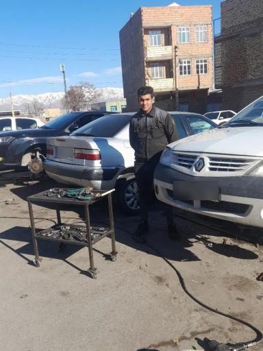 عکس جلوبندی و میزان فرمان داود