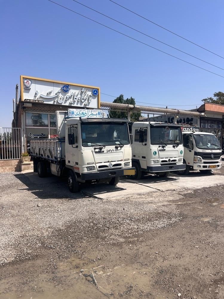 عکس نمایشگاه کامیون مجرد 