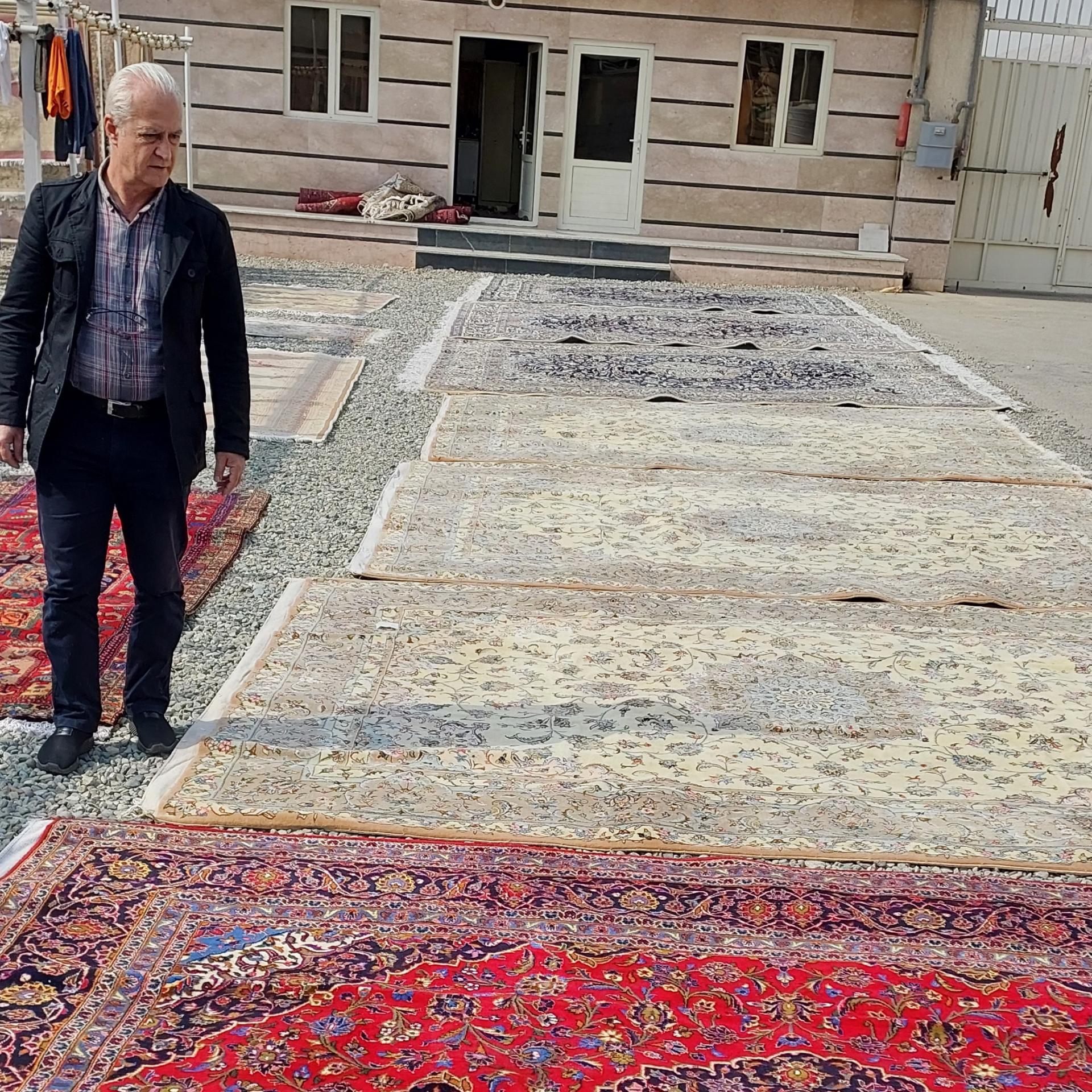 عکس قالیشویی مهسان