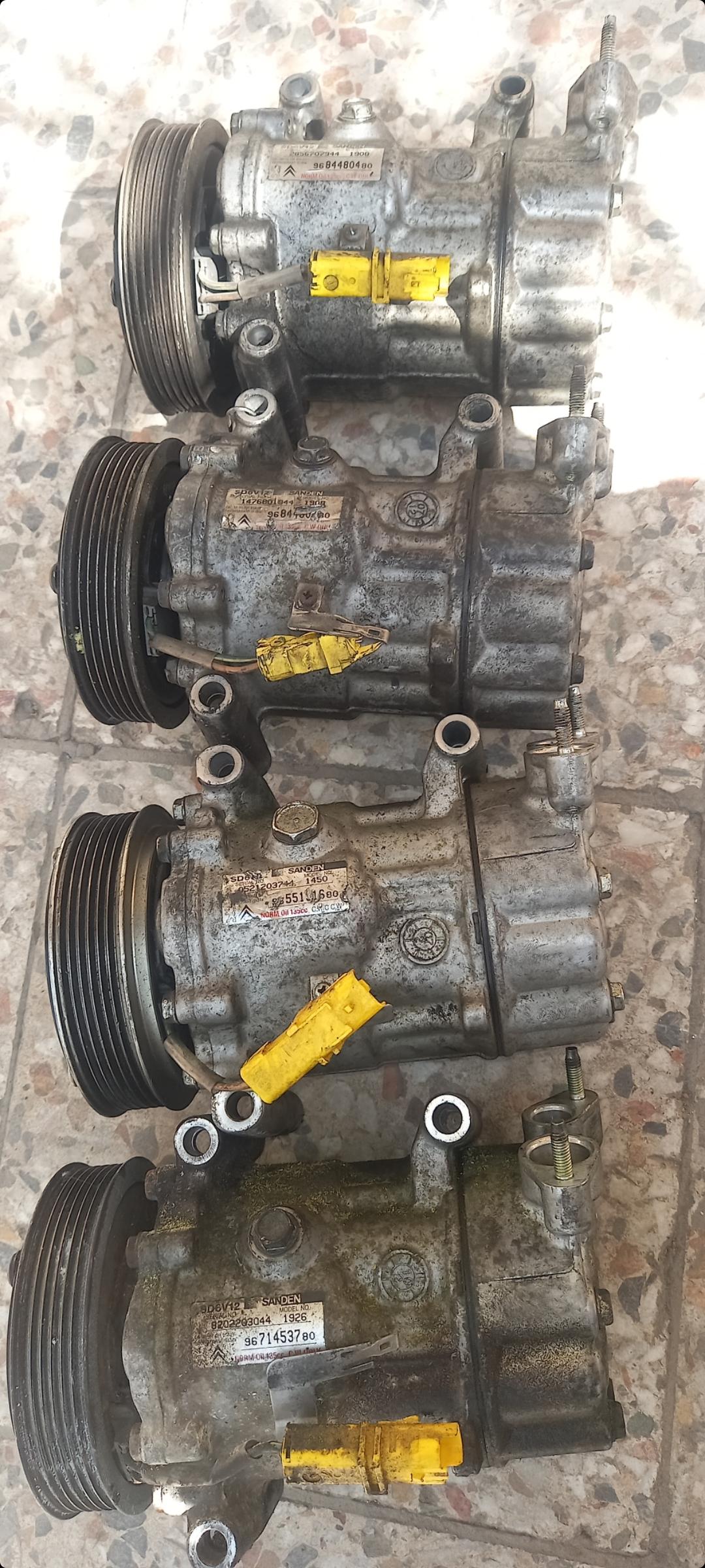 عکس کولر اتومبیل و کمپرسور استوک مهدی