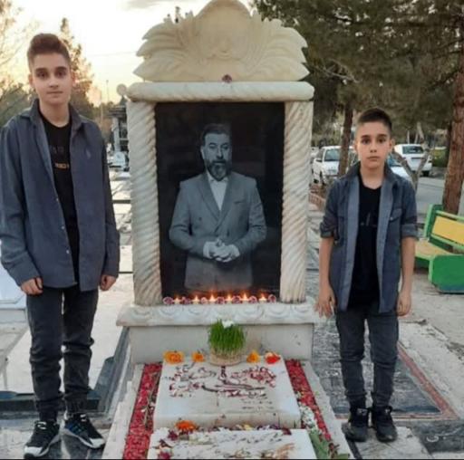 عکس مزار علی انصاریان