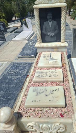 عکس مزار علی انصاریان