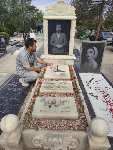 عکس مزار علی انصاریان