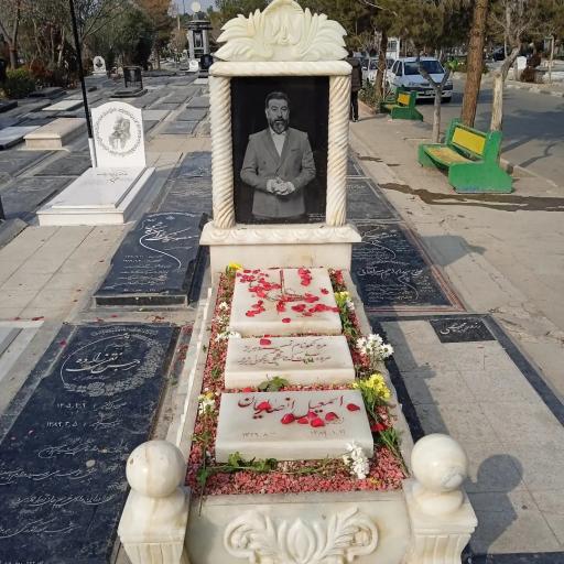 عکس مزار علی انصاریان