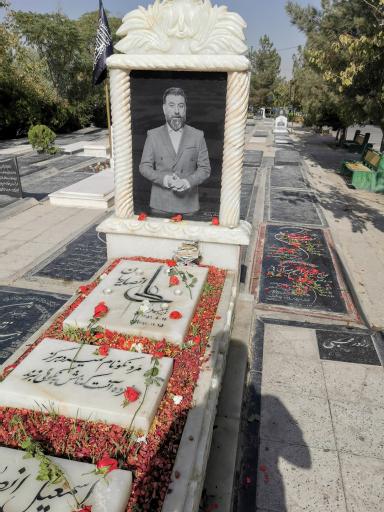 عکس مزار علی انصاریان