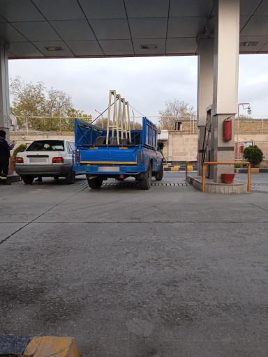 عکس جایگاه سوخت دو منظوره هجرتی (بنزین - CNG)