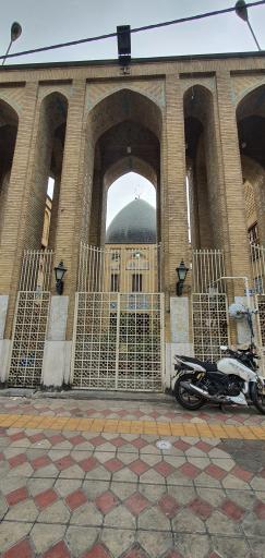 عکس مسجد اعظم قلهک