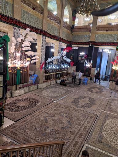 عکس مسجد اعظم قلهک