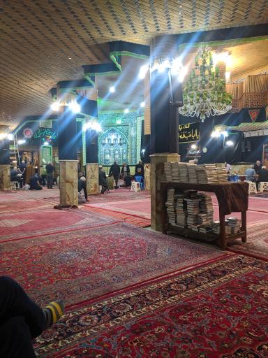 عکس مسجد اعظم قلهک