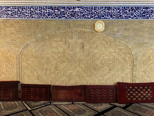 عکس مسجد اعظم قلهک