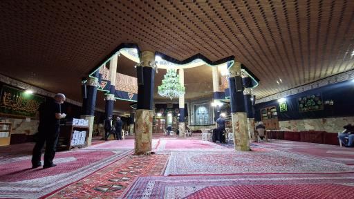 عکس مسجد اعظم قلهک
