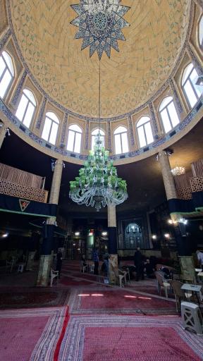 عکس مسجد اعظم قلهک