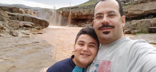 عکس آبشار آفرینه