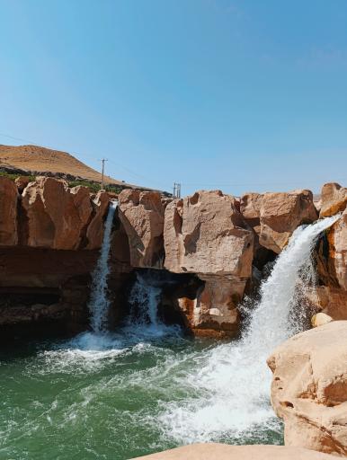 عکس آبشار آفرینه